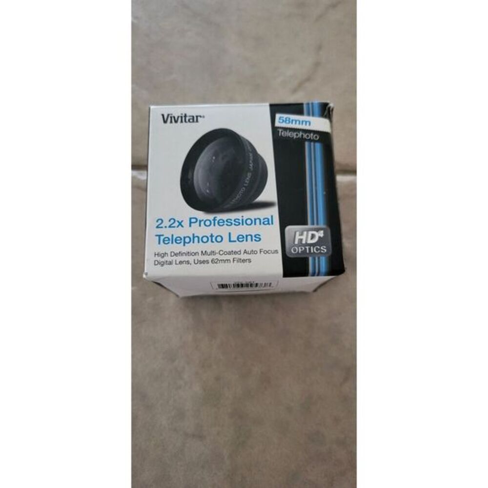 Vivitar 2.2x Professional Telephoto Lens 58mm -‎ Open Box